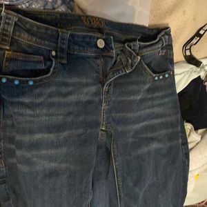 Trousers jeans low riders